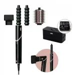 Plaukų formavimo ir džiovinimo įrankis Shark FlexStyle 3in1 HD426EU, juodas