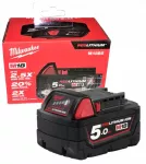 Akumuliatorius Milwaukee M18, 18V, 5Ah, 493243048, originalus