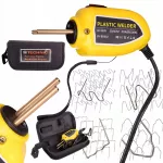 Plastiko suvirinimo pistoletas MINI, 100 W, 230 V, su kabėmis