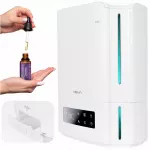 Oro drėkintuvas EFFICIENT HYGROSTAT, aromaterapija, 5 l, 360&deg; antgalis, LED