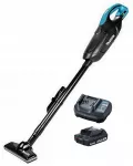 Vertikalus dulkių siurblys MAKITA DCL182WVB 18V, 2,0 Ah komplektas