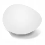 Saulės sodo &scaron;viestuvas LED, akmens dizaino, 14,5 cm