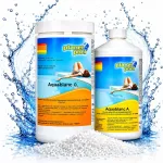 Baseino deguonies dezinfekantas AQUABLANC O2 ir AQUABLANC AND, be chloro, sūkurinėms vonioms