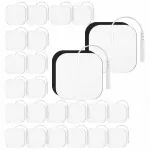 Elektrodai TENS/EMS SANIT, 5x5 cm, 2 mm kai&scaron;tis, 24 vnt.