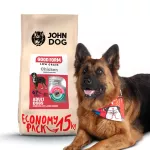 &Scaron;unų pa&scaron;aras JOHN DOG Goodform didelių veislių su vi&scaron;tiena, 15 kg