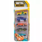 Žaislinių automobilių rinkinys ZURU Metal Machines, 5 vnt., 2 serija