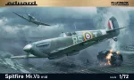 Surinkimo modelis EDUARD 1:72 Spitfire Mk.Vb Mid PROFIPACK, lenki&scaron;ka versija