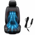 Ventiliuojamas automobilio sėdynės vėsinimo kilimėlis, 12V, reguliuojamas oro srautas
