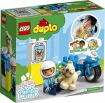 Policininko motociklas LEGO Duplo, vaikams nuo 2 metų