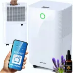 Oro sausintuvas 12 l/24 val., tylus, su laikmačiu ir WiFi