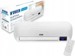 Oro užuolaida su &scaron;ildytuvu, nuotoliniu valdymu ir laikmačiu