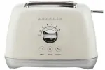 Skrudintuvas Gorenje T900RL, 1000 W, 2 riekės, 7 skrudinimo lygiai, kreminės spalvos