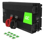 Automobilinis inverteris GREEN CELL, 12V/230V, 1500W/3000W, USB