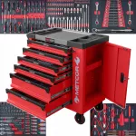 Įrankių vežimėlis METCOR su įrankiais CD3306EDGE