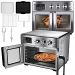 Mini elektrinė orkaitė su oro gruzdintuve, džiovintuvu, griliumi, 32 l, 1700 W