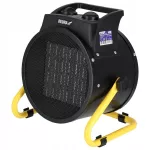Elektrinis &scaron;ildytuvas DEDRA DED9931C, 3,0 kW, juodas, apvalus