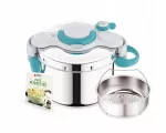 Greitpuodis Seb ClipsoMinut'Easy+ 6 l, sulankstomos rankenos, tinka indukcijai