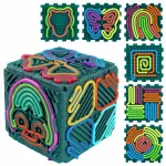 Sensorinė 3D lenta vaikams, streso mažinimui, ADHD ir autizmui