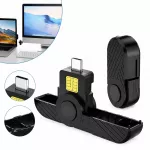 USB-C sulankstomas kortelių skaitytuvas CAC, SIM ir ID kortelėms, Plug&Play