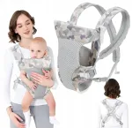 Vaiki&scaron;ka ne&scaron;ynė 4 viename, ergonomi&scaron;ka, orui laidus 3D tinklelis, iki 15 kg