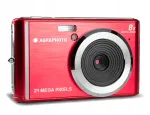 Kompaktinis skaitmeninis fotoaparatas AgfaPhoto DC5200, 21 MP, 2.4" ekranas, raudonas