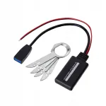 Bluetooth 5.3 muzikos adapterio laidas AUX, 10 pin, tinka BMW 3 serijos E46, E39