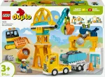 Konstruktorius LEGO DUPLO statybų aik&scaron;telė su transporto priemonėmis 3 viename 10476