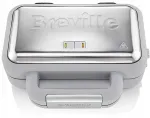 Vaflinė Breville DuraCeramic, 1000 W, balta, su i&scaron;imamomis plok&scaron;telėmis