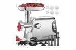 Mėsos malimo ma&scaron;ina AAOBOSI MGJ-180, 3000 W, 3,2 kg/min, metalinė