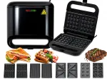 Sumu&scaron;tinių skrudintuvas-grilis 4in1, 850W, vaflių kepimo funkcija