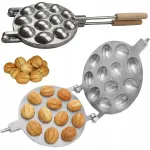 Didelė žemės rie&scaron;utų sausainių kepimo forma PEANUT PAN #70