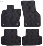Automobilio kilimėliai BMW X5 E53/E70/F15/G05, juodi, EVA, korio ra&scaron;tas, komplektas
