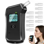 Ne&scaron;iojamas elektrocheminis alkotesteris su skaitmeniniu LCD ekranu