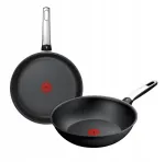 Keptuvė 28 cm ir wok keptuvė 28 cm Tefal Expertise Plus, indukcinė, nelimpanti danga