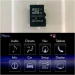 Navigacijos žemėlapių &bdquo;microSD&ldquo; kortelė LEXUS 2025/2026 V1, Europa, GENE 8/9, CT, GS, IS, LS, NX, RC