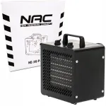 Elektrinis &scaron;ildytuvas NAC, 3,0 kW, su termostatu, 3 galios lygiai, plieninis