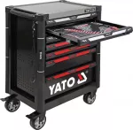 Įrankių vežimėlis Yato YT-55308, 7 stalčių, 157 vnt.