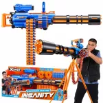 Žaislinis automatinis &scaron;autuvas ZURU X-SHOT INSANITY RAGE FIRE su kulkomis