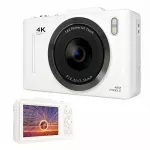 Skaitmeninis fotoaparatas 4K 48MP, 16x priartinimas, su makro režimu, 32 GB kortele, lengvas ir kompakti&scaron;kas