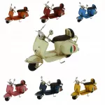 Metalinė itali&scaron;ka Vespa motorolerio miniatiūra