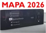 Navigacijos žemėlapių kortelė Mazda EU DN4J 2026, tinka Mazda 3, CX-5, MX-30, CX-30