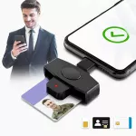 Vairuotojo kortelių skaitytuvas su USB-C, tachografui, su programa
