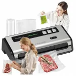 Vakuuminis suvirinimo ir pakavimo aparatas, automatinis, 140 W, su ritininiais mai&scaron;eliais