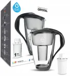 Stiklinis vandens filtras ąsotis Dafi Crystal LED su 1 Classic filtru