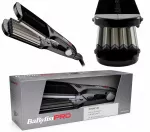 Plaukų gofravimo žnyplės Babyliss PRO, 60 mm, 125 W, turmalino danga, jonizacija
