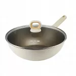 Keptuvė Cooker King 26 cm su titano danga ir dangčiu