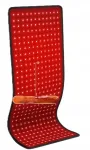 LED &scaron;viesos terapijos kilimėlis, 660 nm ir 850 nm infraraudonieji spinduliai