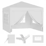 Sodo paviljonas, 3x3 m, su 4 sienomis ir langais
