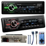 Automobilio radijo imtuvas su Bluetooth, USB, MP3, SD, RDS ir nuotolinio valdymo pultu