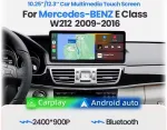 Automobilio multimedija Benz E-Class W212 2012-2015, su Android Auto, CarPlay ir Bluetooth